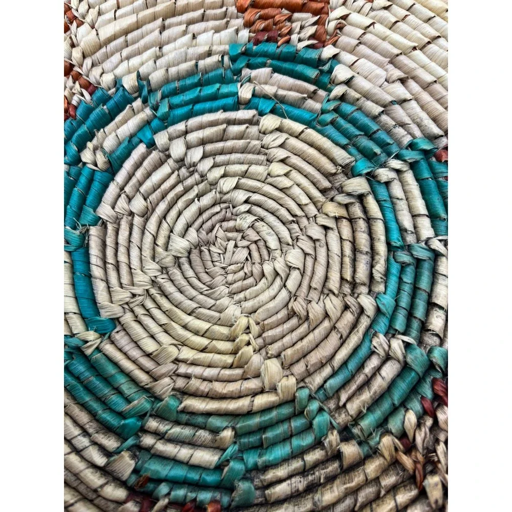 Handwoven‎ Basket Bowl Southwestern  Native American 11